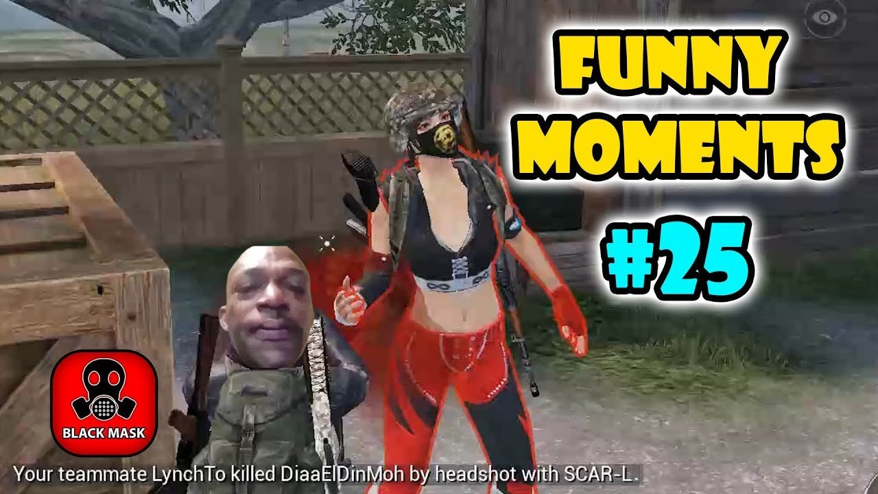 PUBG Mobile Funny Moments EP 25 - Black Mask