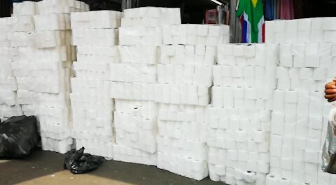 SOUTH AFRICA - Durban - Municipality's toilet rolls confiscated (Videos) (Zv6)