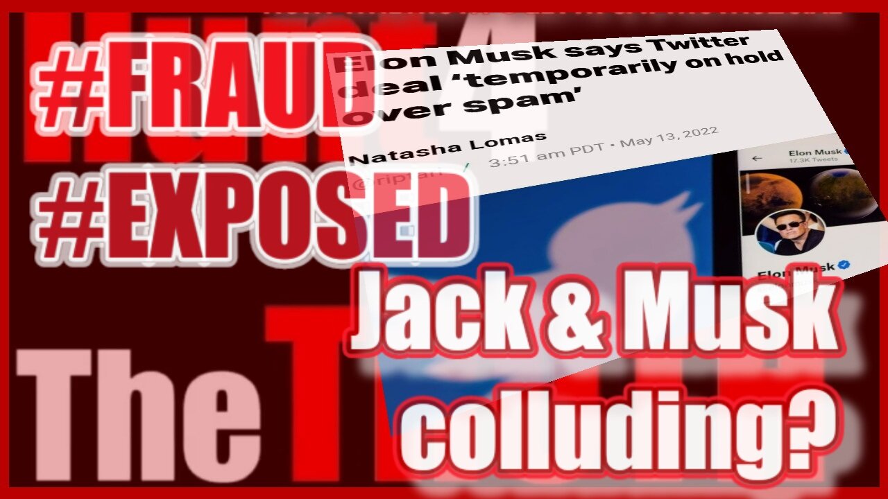 WHATS BEHIND THE #MUSK #DORSEY SECRET PACT? #TWITTER FRAUD EXPOSED!