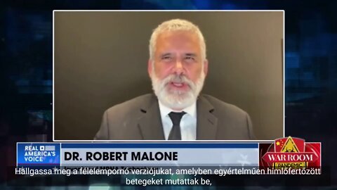 Dr. Robert Malone a majomhimlőről.