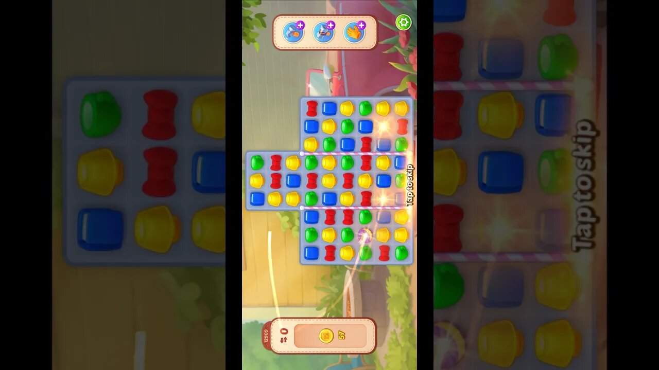 Shorts Playrix Homescapes Gameplay Walkthrough Level 12909-070