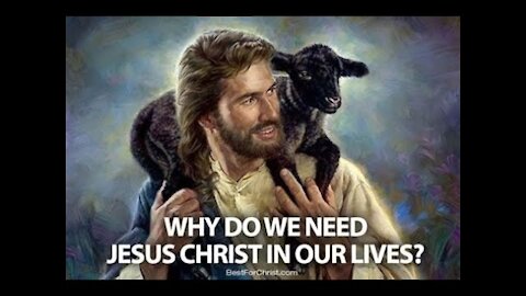 why we need Jesus