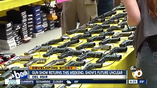 Crossroads of the West Gun Show returns to Del Mar Fairgrounds, but future remains unclear