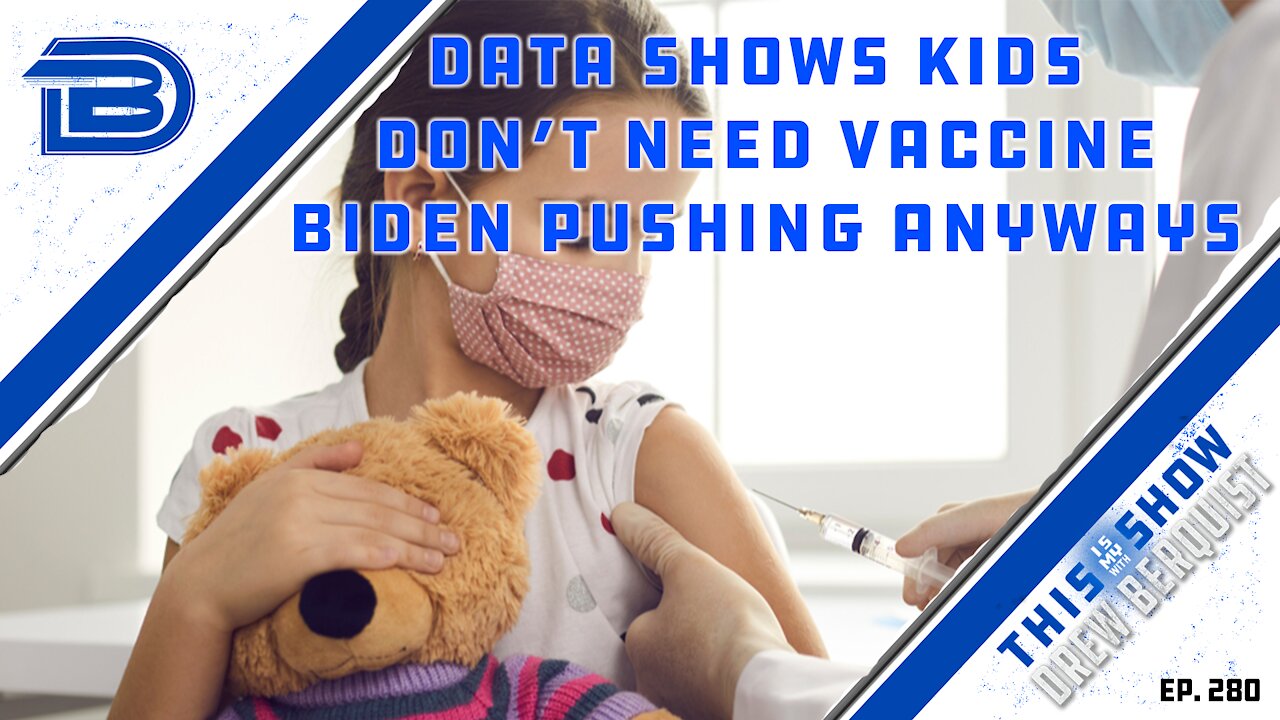 Data Shows COVID Risk in Children Is Near Insignificant, Yet Vaccine Set To Be Pushed | Ep 280
