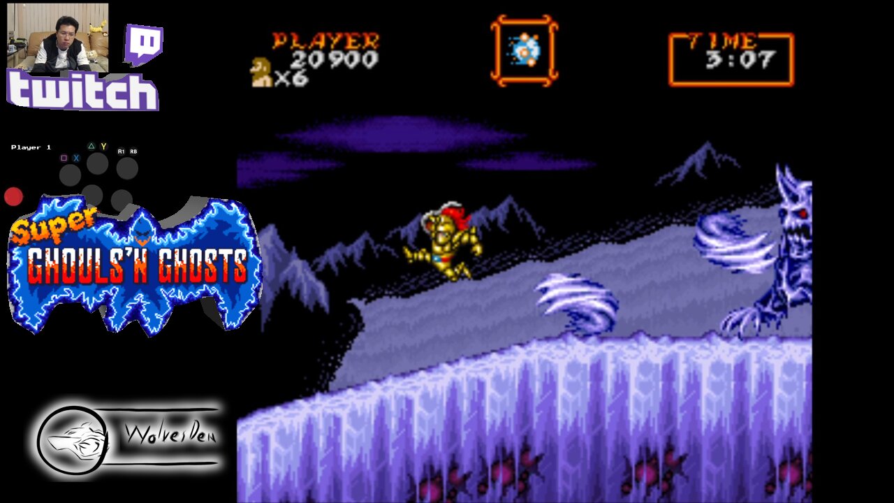 (SNES) Super Ghouls 'n Ghosts - 04...took me much longer than expected (non legit play save state)p2