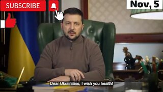 Vladimir Zelensky Explanations November 5, 2022 (Subtitle)