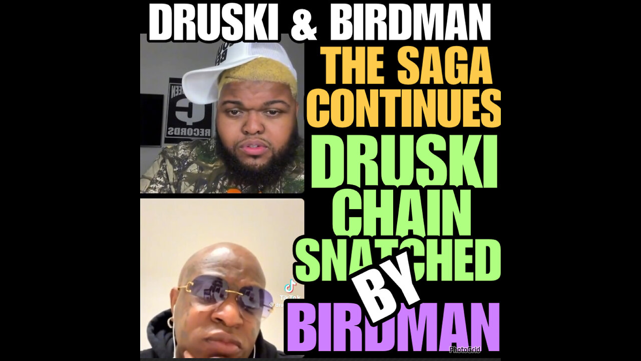 NIMH Ep #685 The DRUSKI & BIRDMAN saga continues.. DRUSKI chain snatched!!!