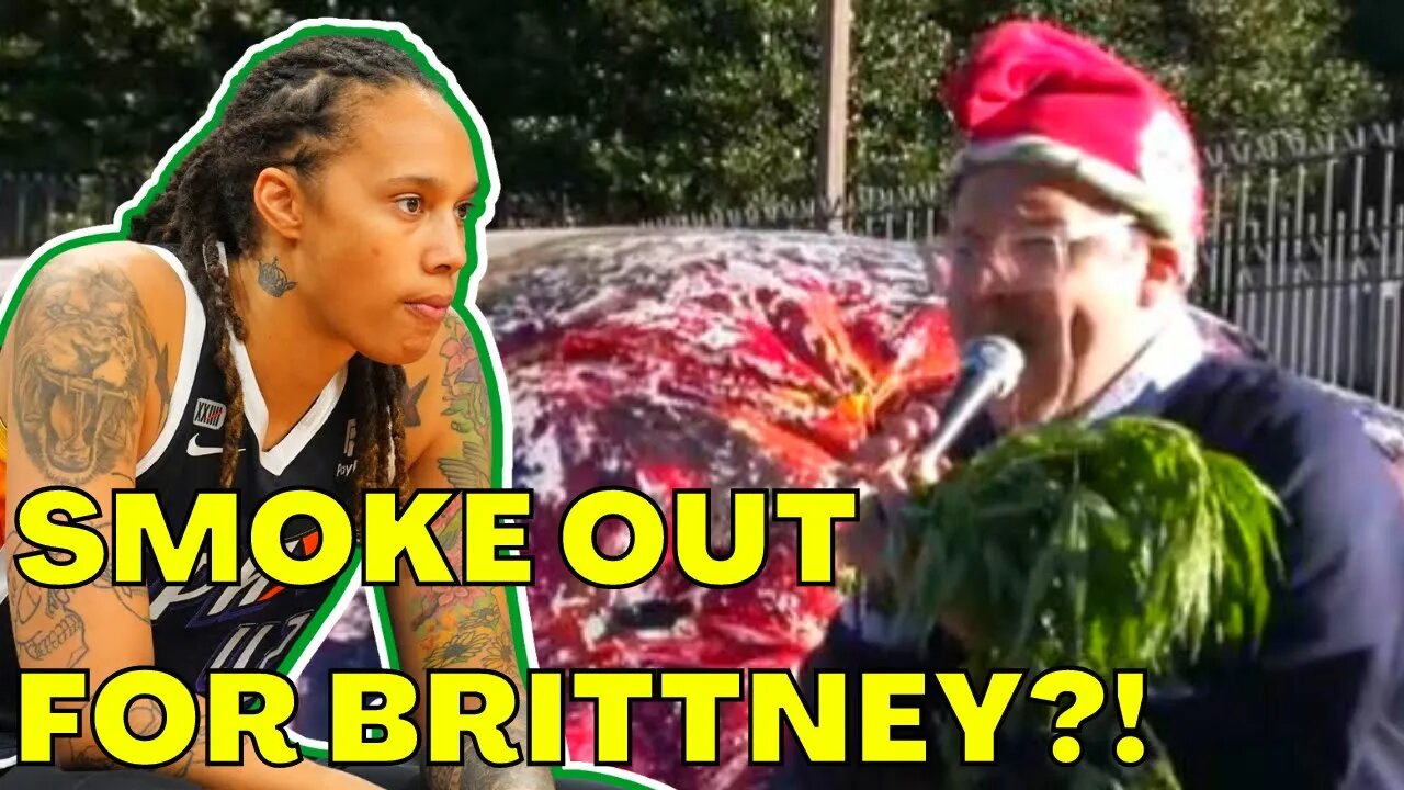 Brittney Griner Protesters SMOKE OUT Russian Embassy In Washington for WNBA Player?!