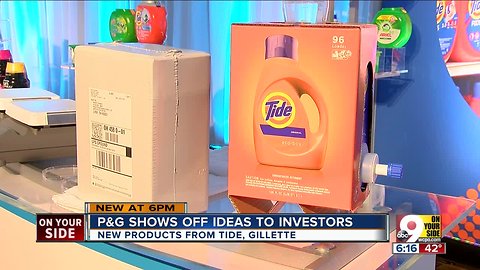 P&G shows off ideas to investors