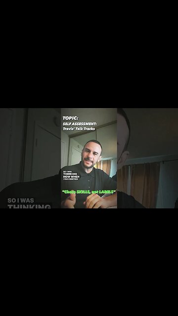 Self Assessment - Do you think about what you're thinking about?