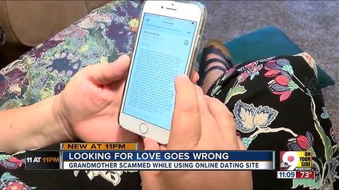 Grandmother scammed while looking for love