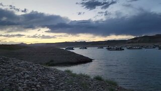 Dusk at Lake Powell