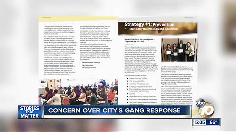 Concern over San Diego's gang response