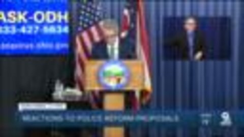 Mixed reactions for Gov. DeWine's police reform proposals