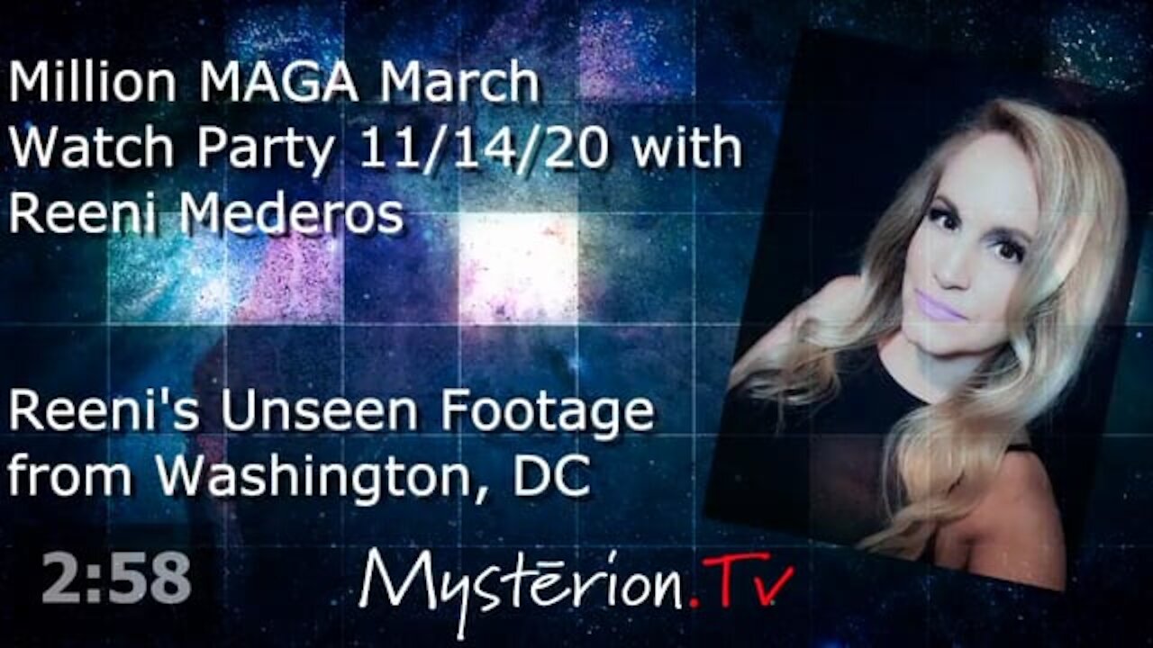 Million MAGA March with Reeni Mederos