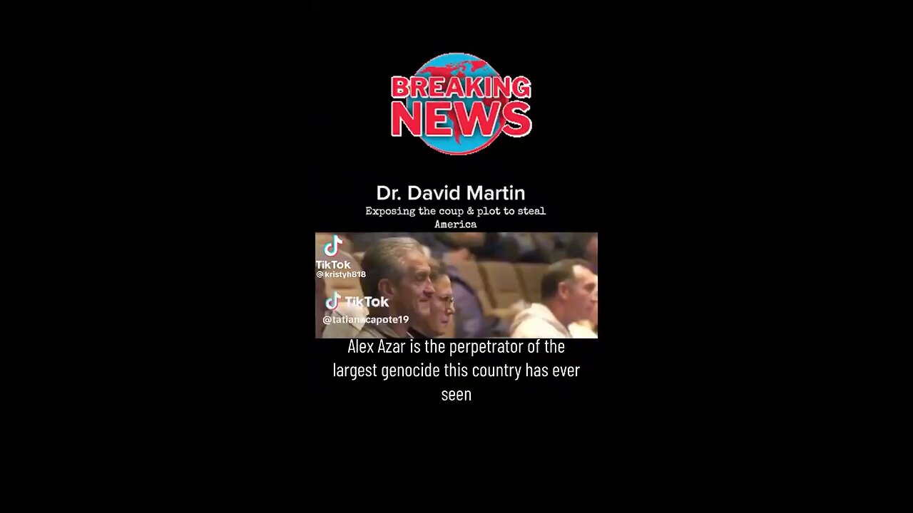 Dr. David Martin Exposing the coup & plot to steal America