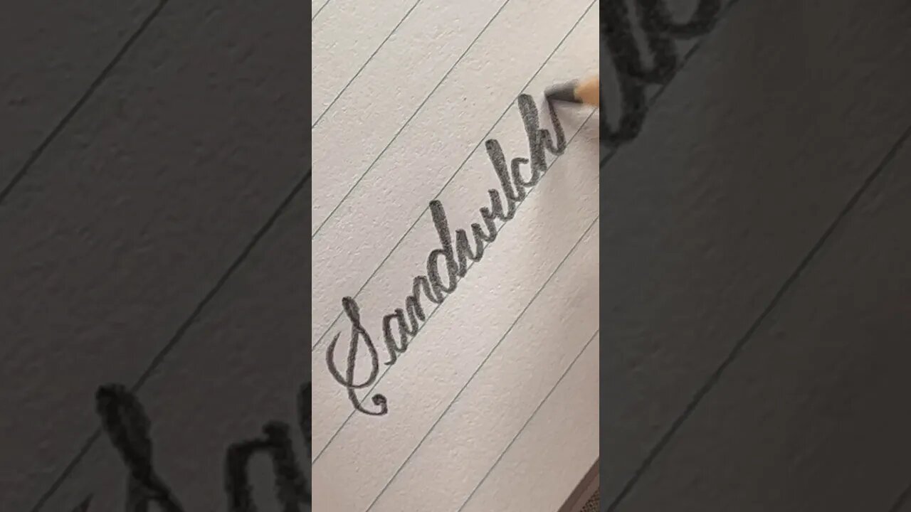 Beautiful cursive handwriting |watch till end❤️🔥‼️#handwriting