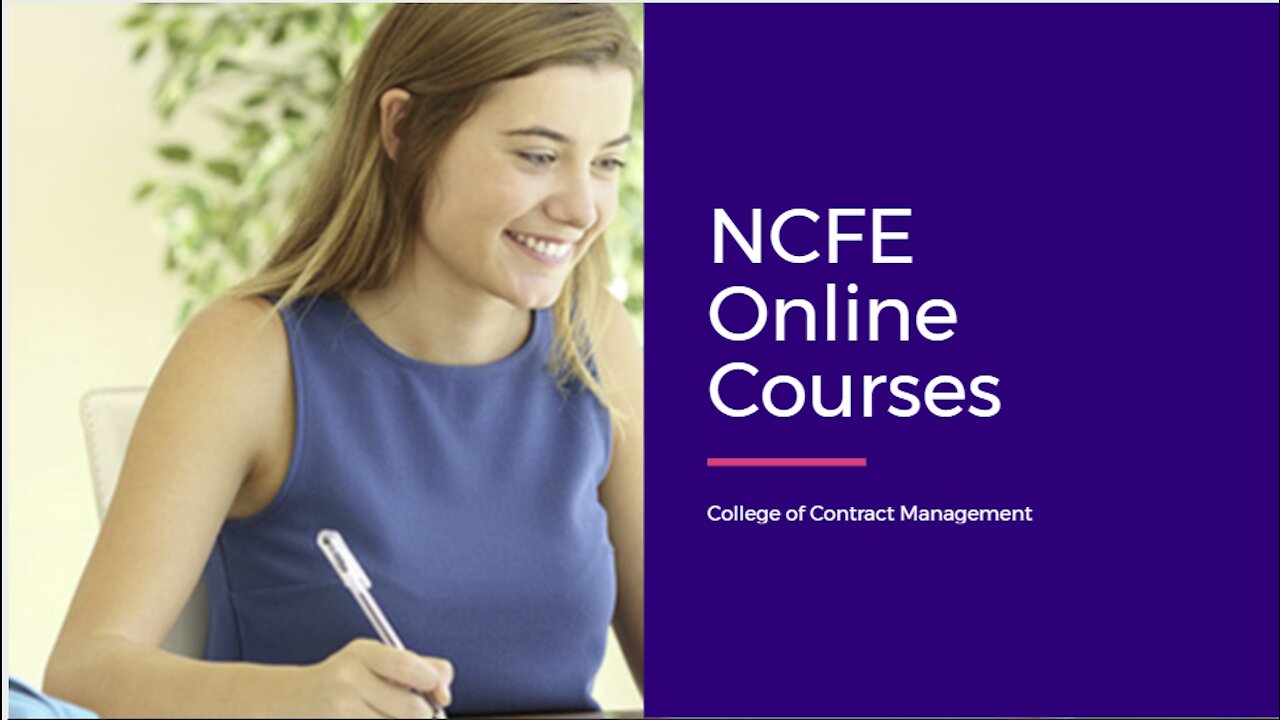 NCFE Online Courses