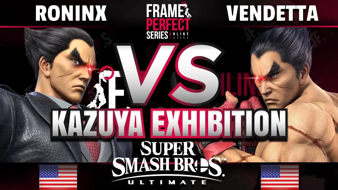 RoninX vs. Vendetta - Top Player Kazuya Exhibition