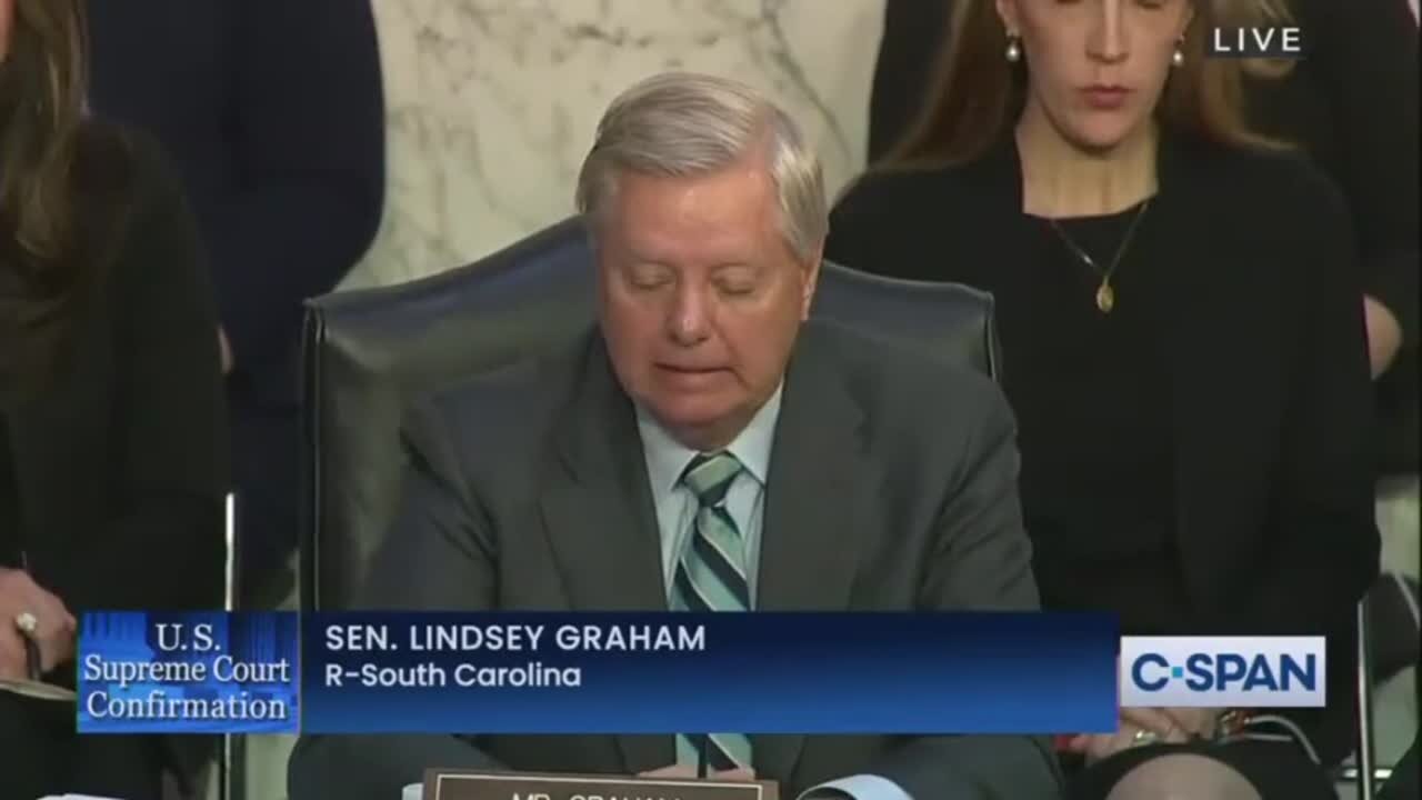 Sen. Graham To Judge Brown Jackson: The Media Won't Attack You Like They Did Kavanaugh