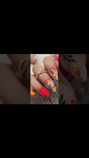 Summer Nails 💅 #nailedit #summernails #neonnails #glowinthedarknails #pinknails #bluenails #nailed