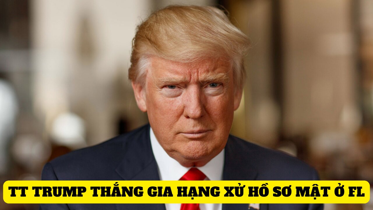 Tin 6/10/2023 TT Trump Thắng Gia Hạng Xử Hồ Sơ Mật ở FL