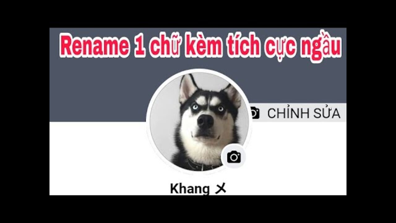 Cách rename 1 chữ kèm tích cực chất mới nhất 2019