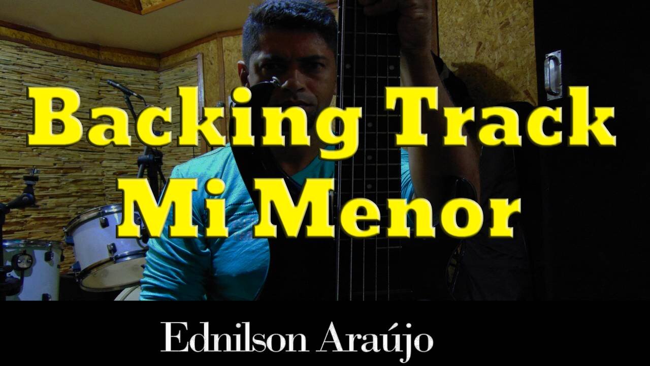 Backing Track Mi menor (Rock)