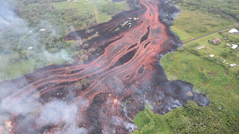 Kilauea Volcano In Hawaii Has Covered Almost 4 Square Miles In Lava