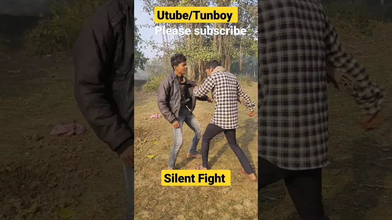 Silent Fight 🤣🤣#shorts #ytshorts #viral