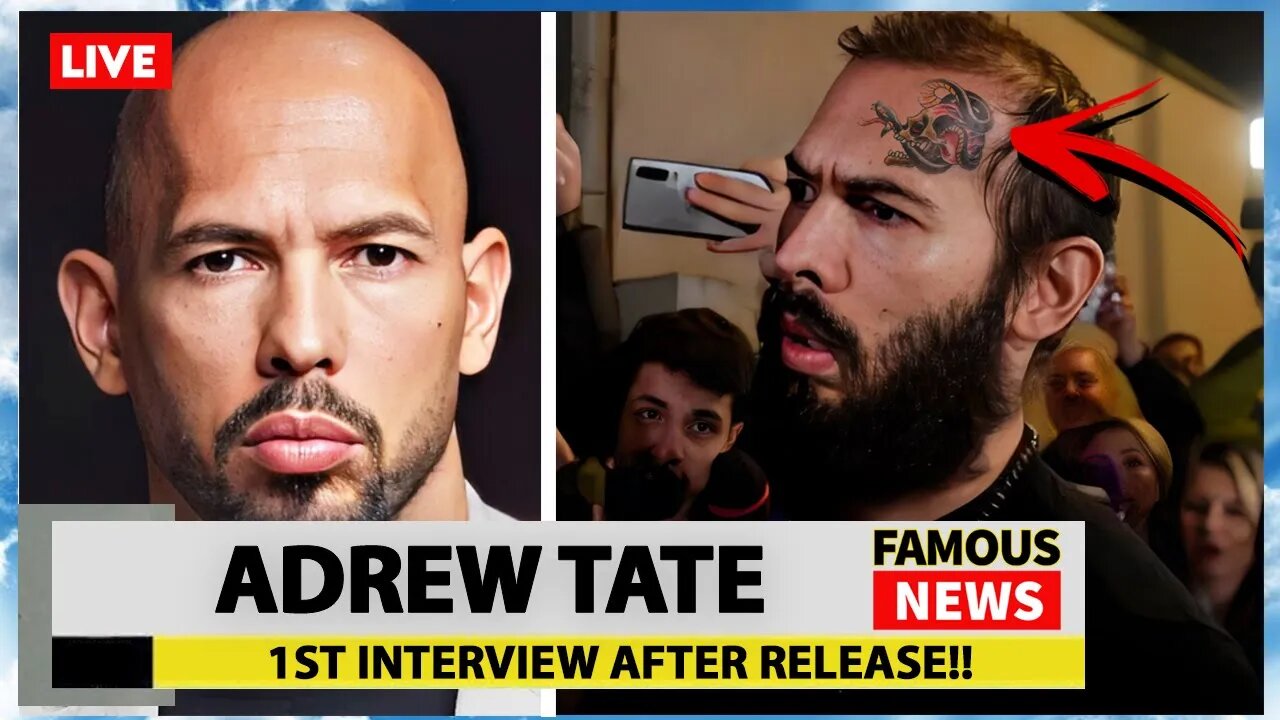 Andrew Tate’s First Interview Since Being Released From Prison | Famous News