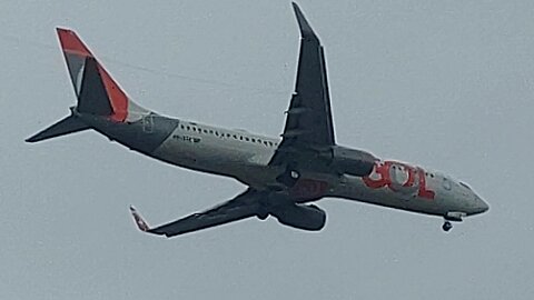 Boeing 737-800 PR-GTE coming from Salvador to Fortaleza