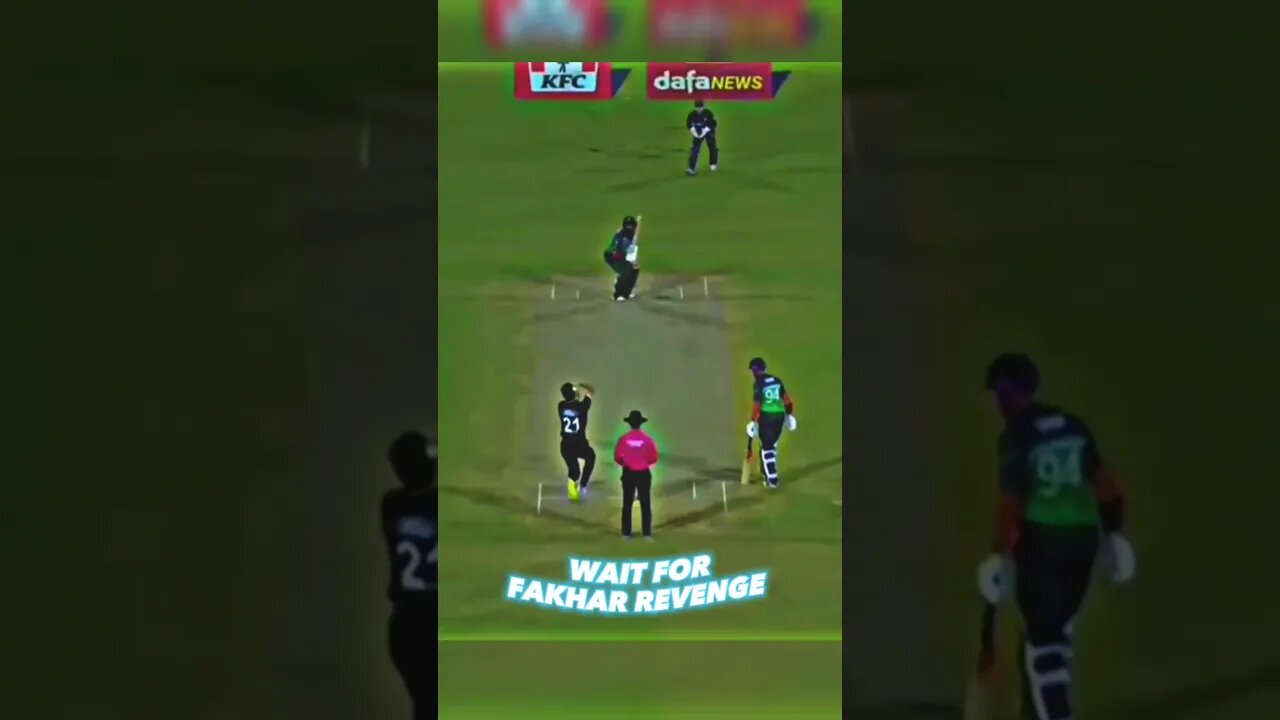 Fakhar Zaman ⚡ Revenge 🥶 #shorts #pakvsnz #cricket