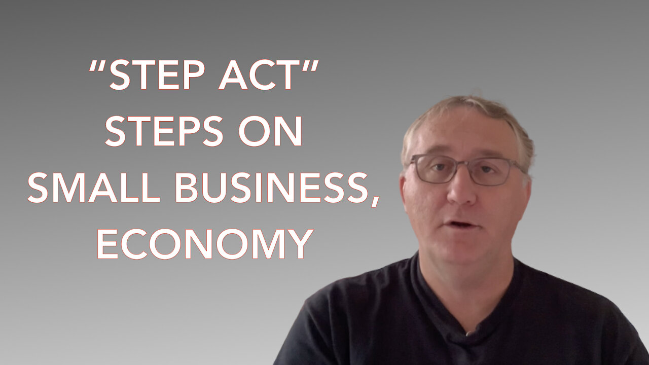 STEP Act by Democrats Steps on Small Businesses, Economy