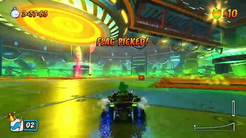 Lab Basement Steal The Bacon Gameplay - Crash Team Racing Nitro-Fueled (Nintendo Switch)