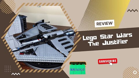 Justify This LEGO Star Wars The Justifier - set 75323 - 1022 pcs