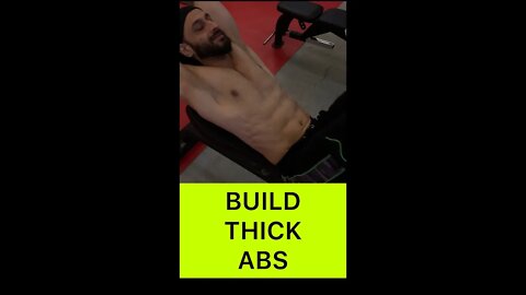 BUILD THICK ABS USING REVERSE CRUNCHES #shorts