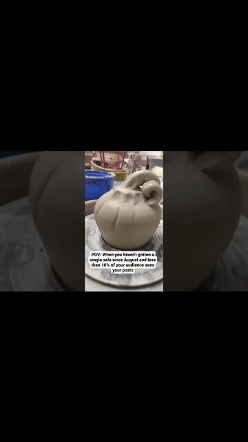 What's a crafter to do in this economy? #infiniticraftingco #pottery #pumpkins