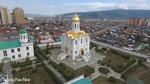 FLYING OVER MONGOLIA 4K UHD Relaxing Music Along With Beautiful Nature Videos 4K Video HD 42