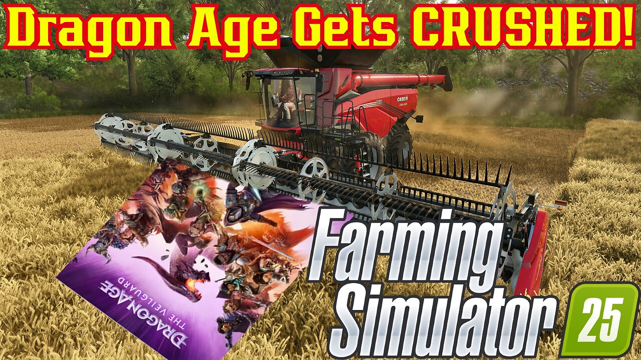 Dragon Age The Veilguard Gets CRUSHED By Farming Simulator 25! Steam Numbers Confirm Huge Win!