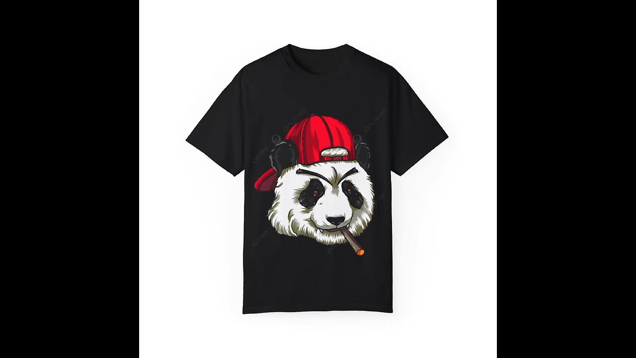 t shirt design with dog smoking a cigarette || our shop link in description