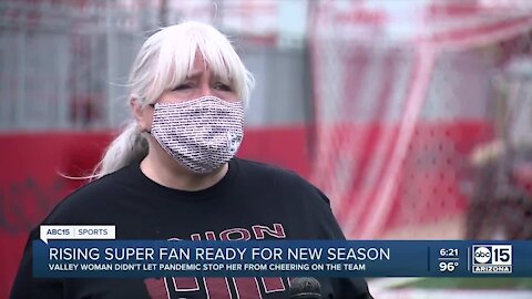 Phoenix Rising super fan ready for new season