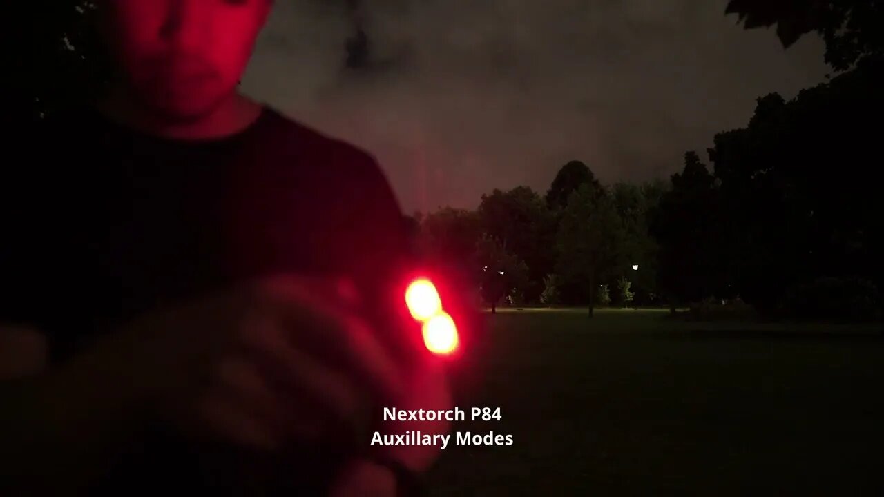 Flashlight Beamshots and Auxillary demo: Nextorch P84