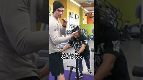 Paying members to workout #shorts #micdup #gymshorts #challenge