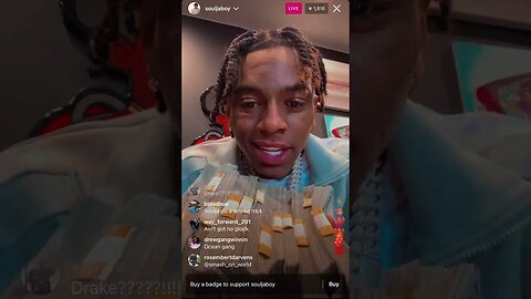 SOULJA BOY IG LIVE: Soulja Got Smoke With New Jersey Say He Will “Blow It Down” *New Beef?*24.03.23.