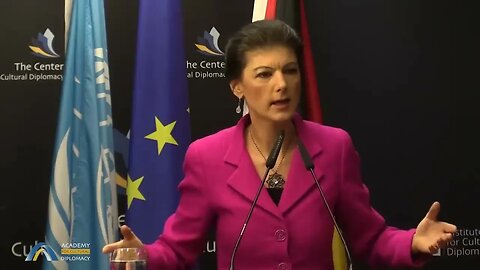 Sahra Wagenknecht - ein bischen Geschichtsunterricht