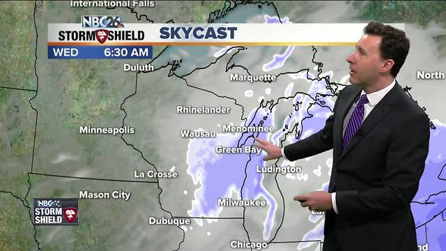 Michael Fish's NBC26 Storm Shield weather forecast