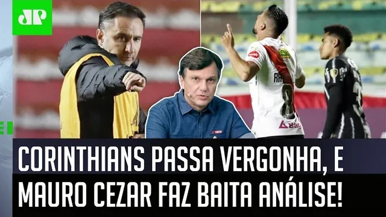 "Que DERROTA TERRÍVEL! Eu IMAGINO que o Vítor Pereira agora vai..." Mauro Cezar FALA do Corinthians!