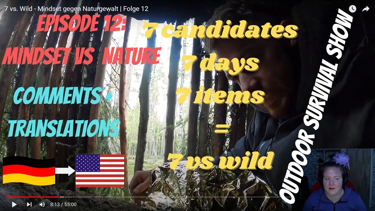 Translation and comments of Episode 12 | 7vswild Season 1 | Mindset vs Force of Nature