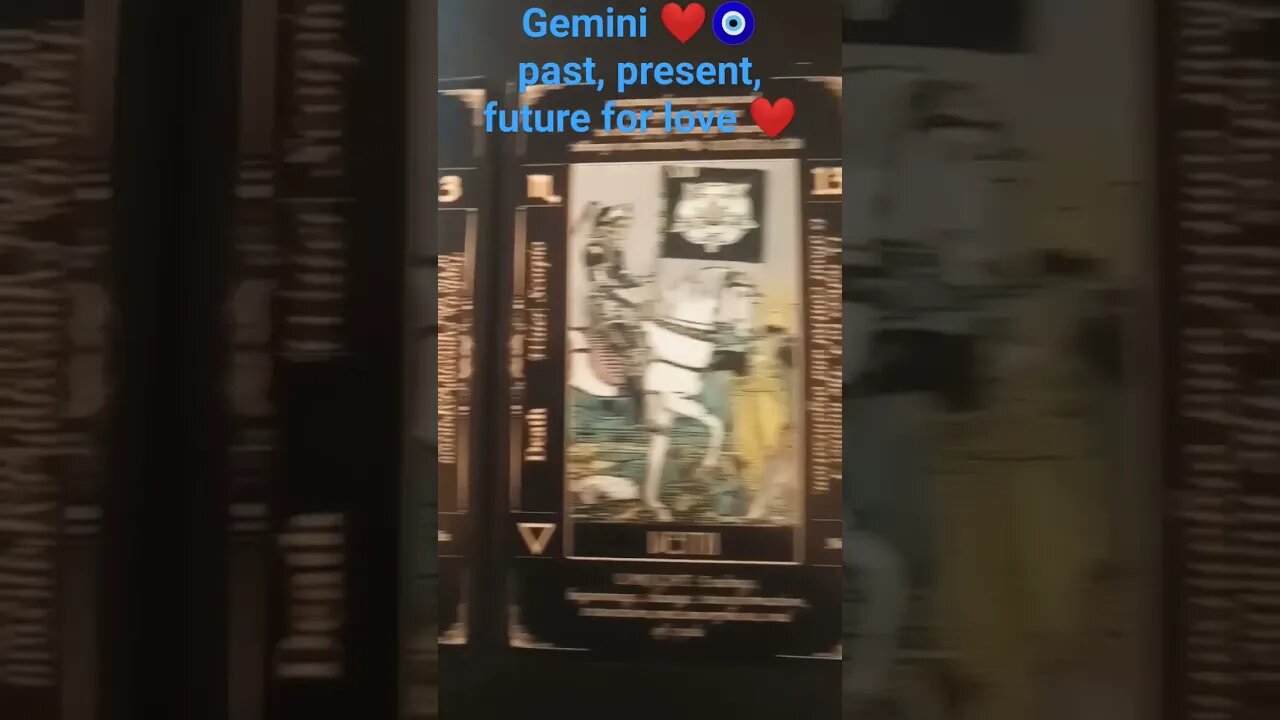 Gemini ❤️🧿past, present, future for love ❤️